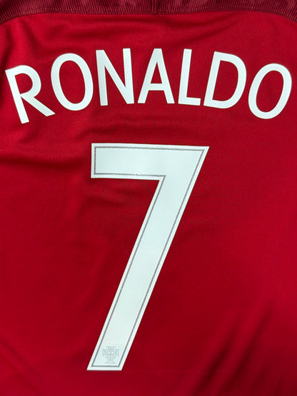 Portugal 2016 Cristiano Ronaldo Home Jersey