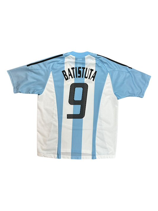 Argentina 2002 Batistuta Home Jersey