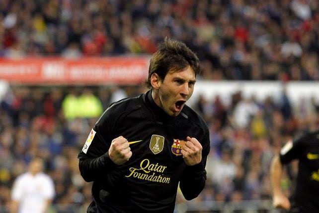 Barcelona 2011/12 Messi Away Jersey
