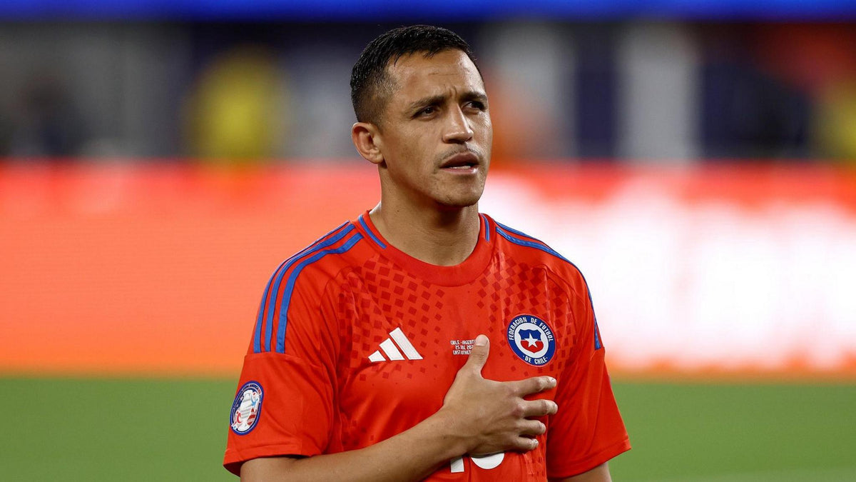 Chile 2024 Alexis Sanchez Home Jersey