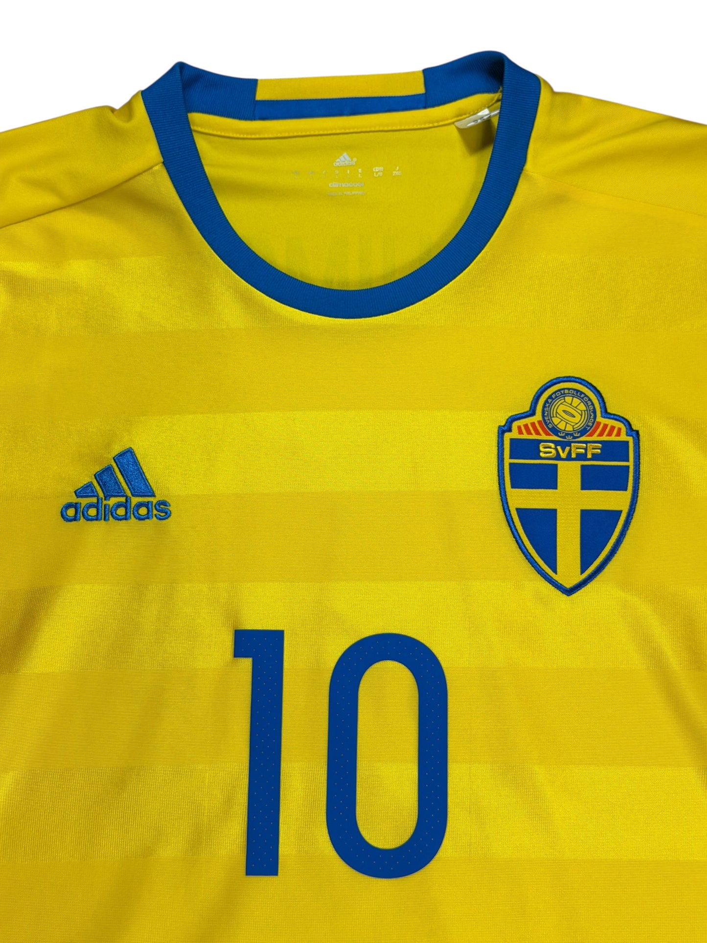Sweden 2016 Ibrahimovic Home Jersey