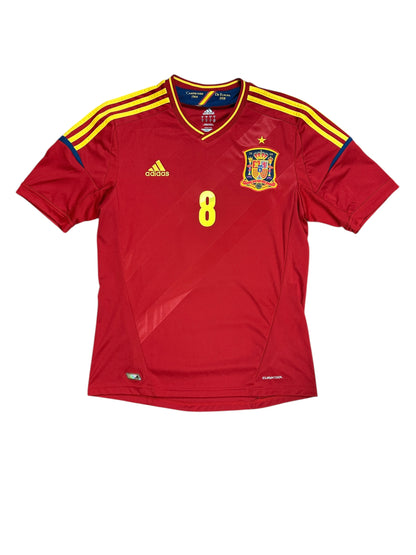 Spain 2012 Xavi Home Jersey