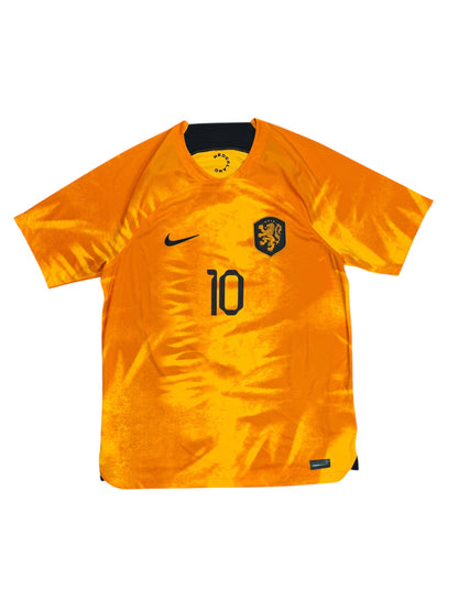 Netherlands 2022 Memphis Depay Home Jersey