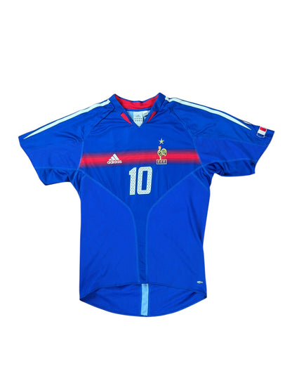 France 2004 Zidane Home Jersey