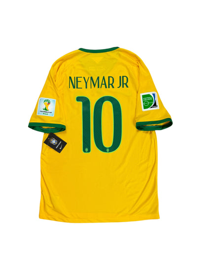 Brazil 2014 Neymar Home Jersey