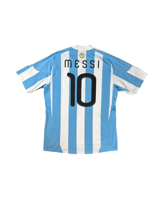 Argentina 2010 Messi Home Jersey
