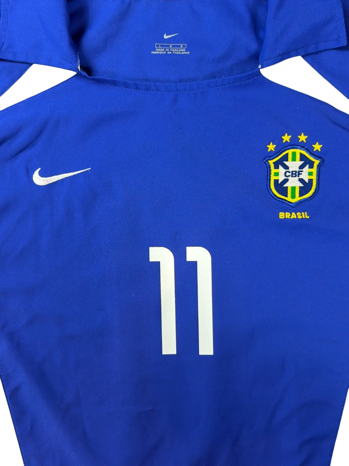 Brazil 2002 Ronaldinho Away Jersey