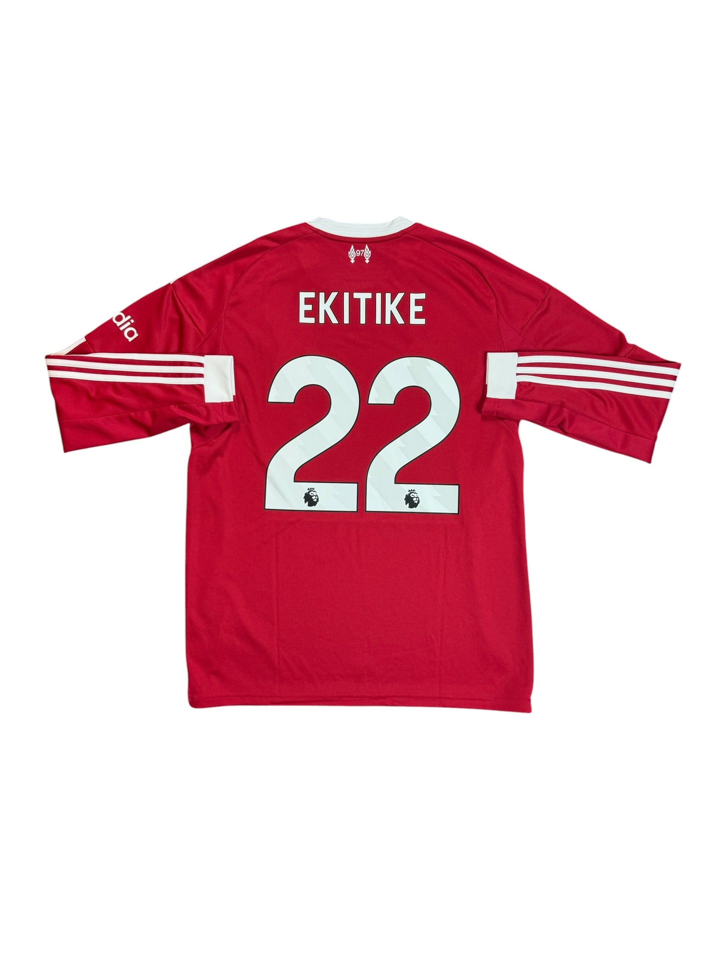 Liverpool 2025/26 Ekitike Long Sleeve Home Jersey