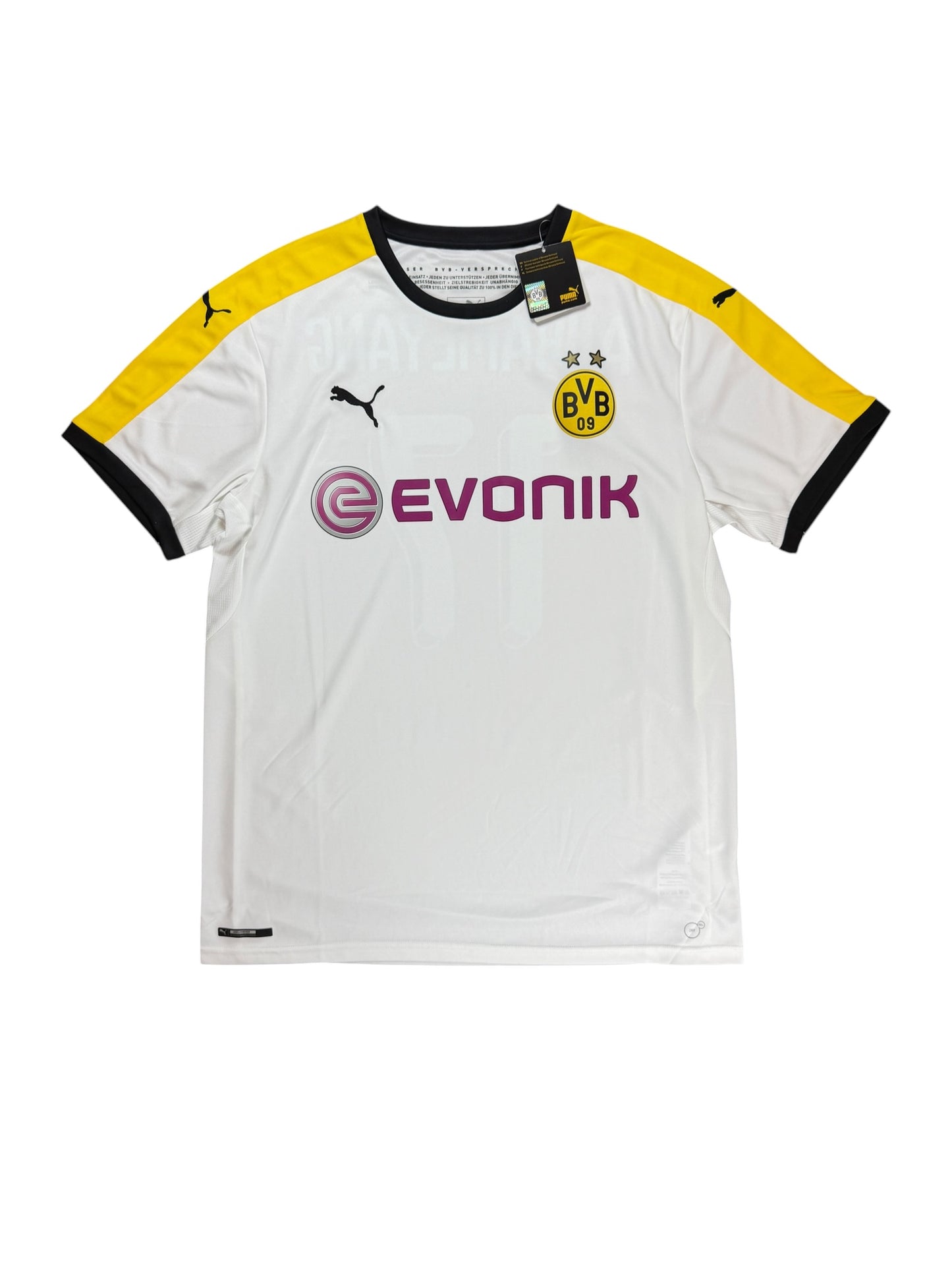 Borussia Dortmund 2015/16 Aubameyang Third Jersey