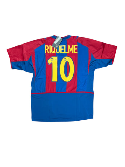 Barcelona 2002/03 Riquelme Home Jersey