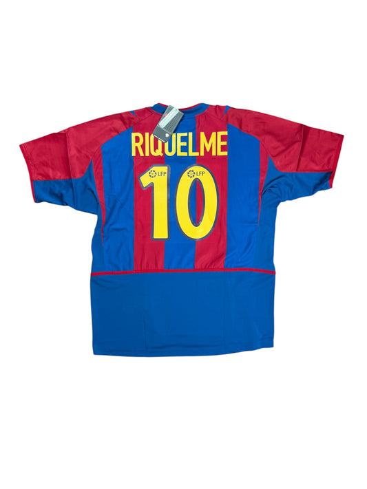 Barcelona 2002/03 Riquelme Home Jersey