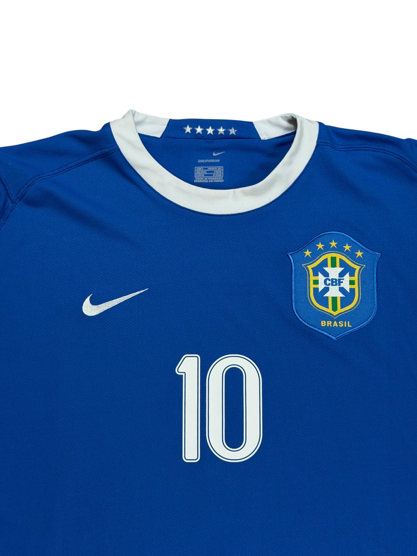 Brazil 2006 Ronaldinho Away Jersey
