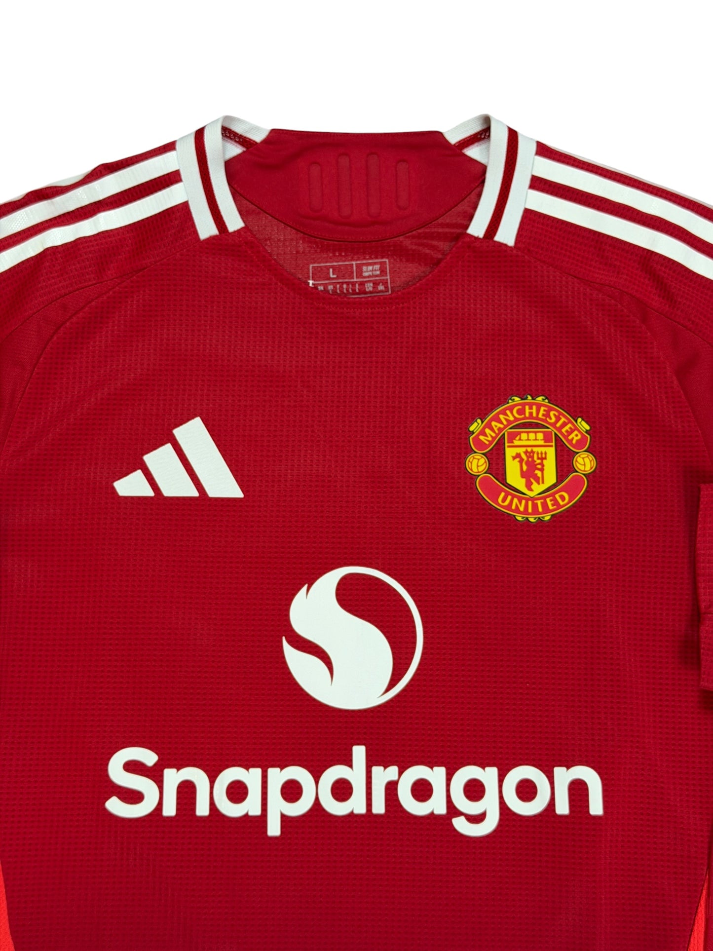 Manchester United 2024/25 Mainoo Long Sleeve Home Jersey (Player Version)