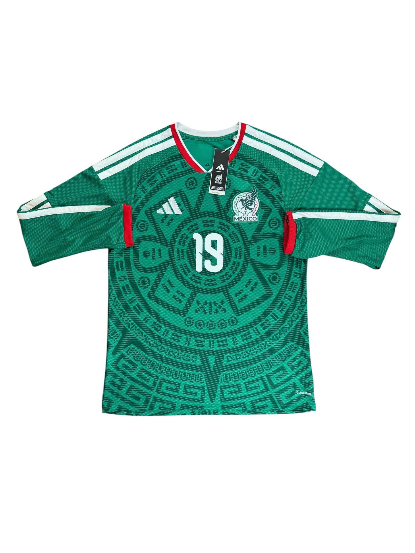 Mexico 2026 Mora Long Sleeve Home Jersey