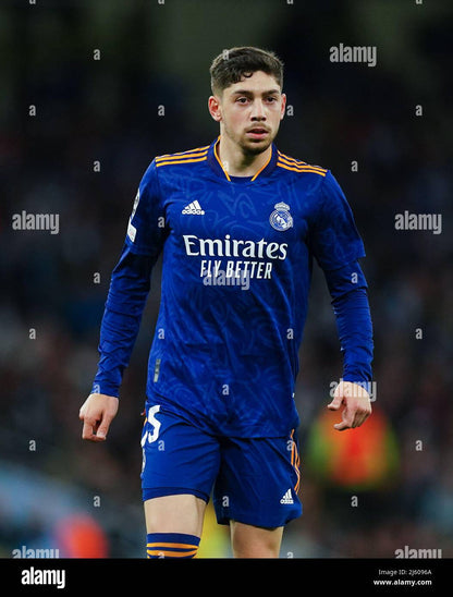 Real Madrid 2021/22 Valverde Away Jersey (Player Version)
