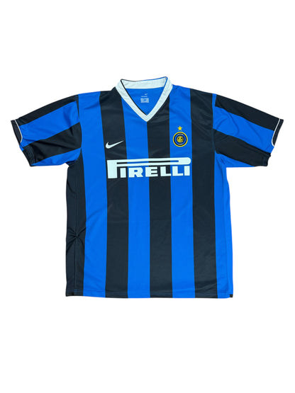 Inter Milan 2006/07 Adriano Home Jersey