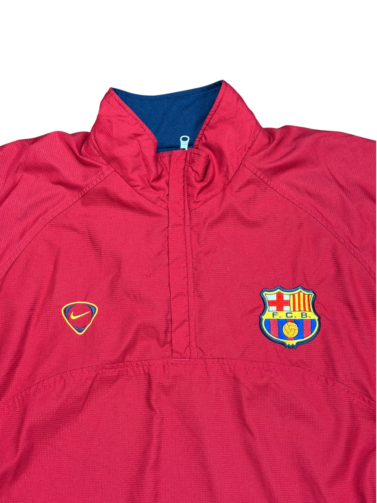 Barcelona 2000/01 Quarter Zip (Reversible)