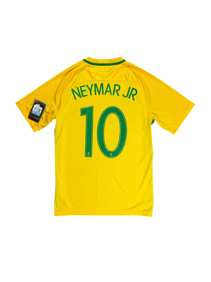 Brazil 2016 Neymar Home Jersey