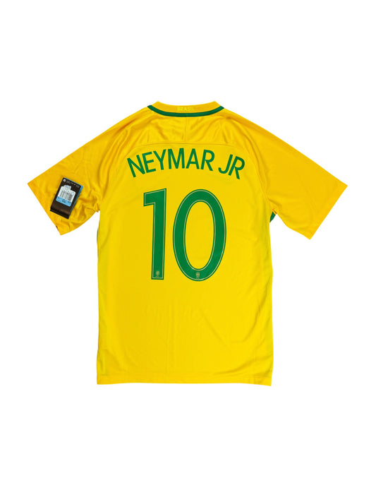 Brazil 2016 Neymar Home Jersey