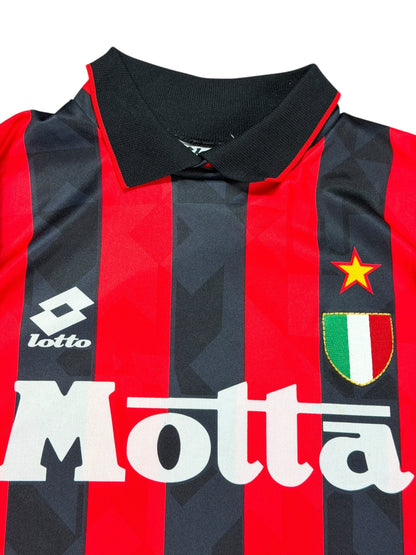 Ac Milan 1993/94 Long Sleeve Home Jersey