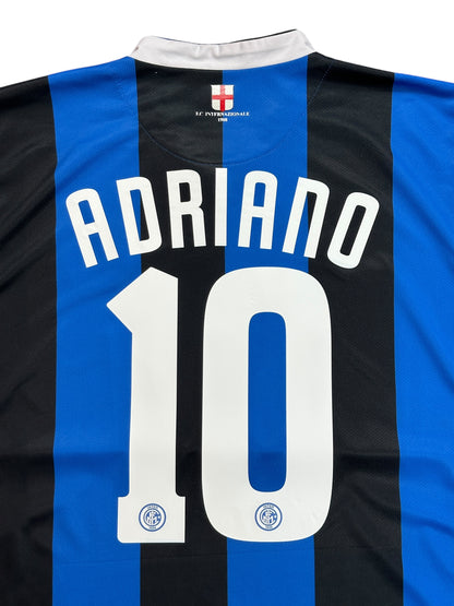 Inter Milan 2006/07 Adriano Home Jersey
