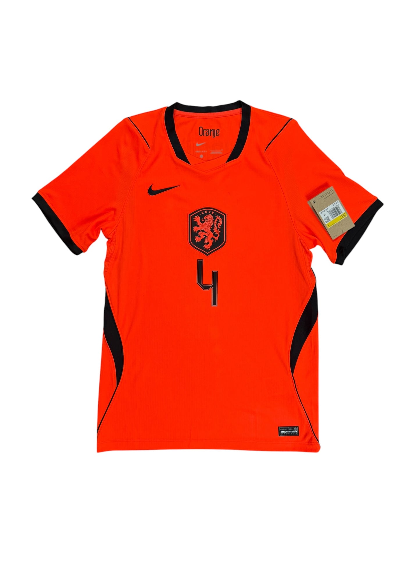 Netherlands 2026 Virgil Van Dijk Home Jersey