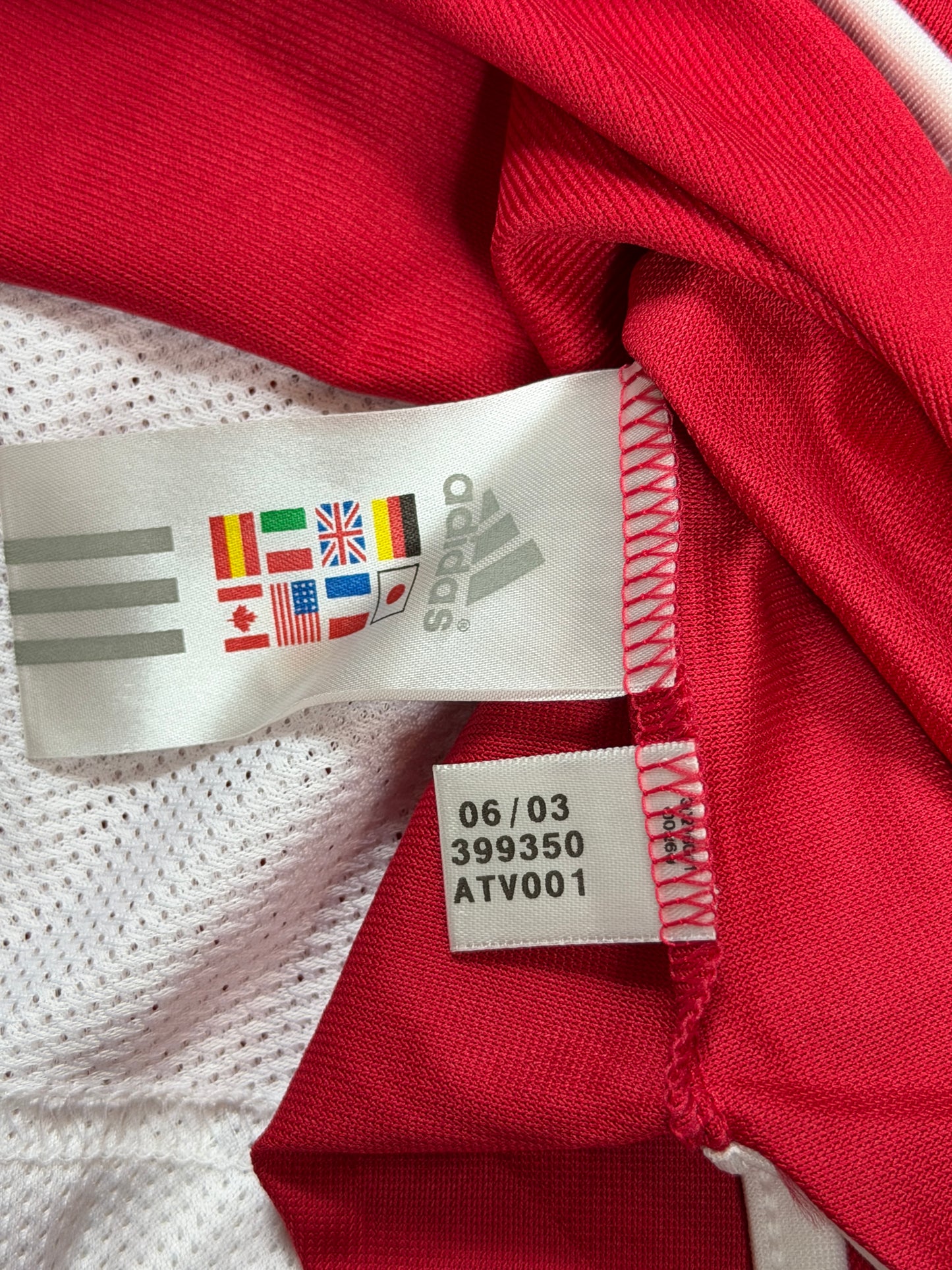 Canada 2003 Home Jersey