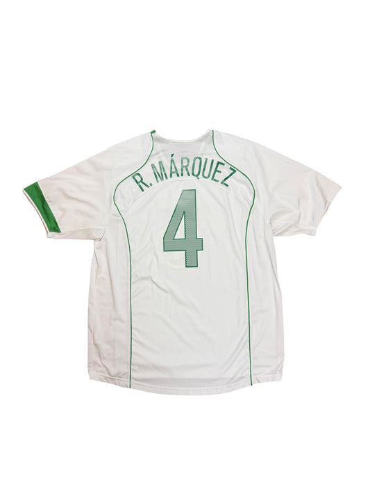 Mexico 2004 Marquez Away Jersey