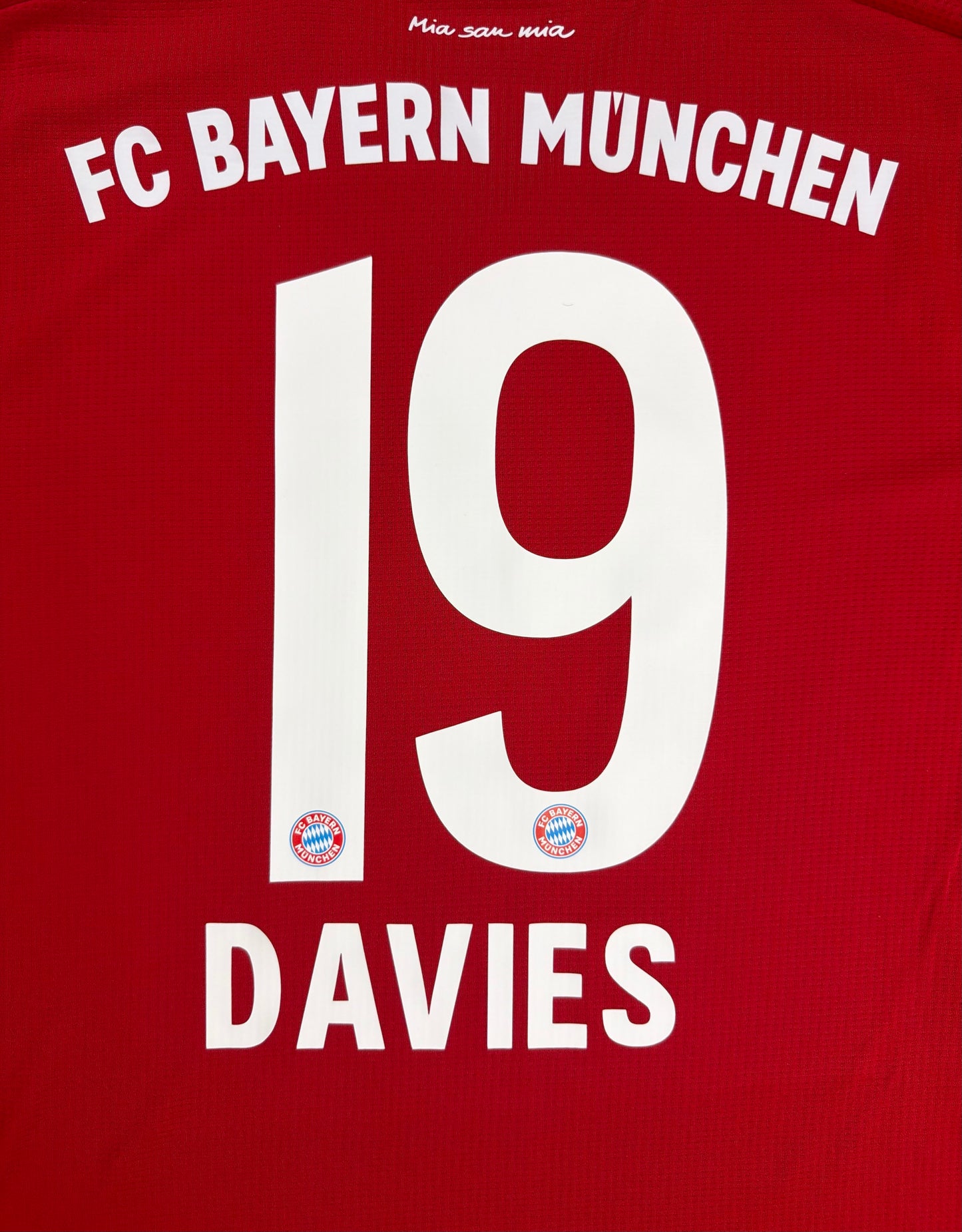 Bayern Munich 2019/20 Davies Home Jersey