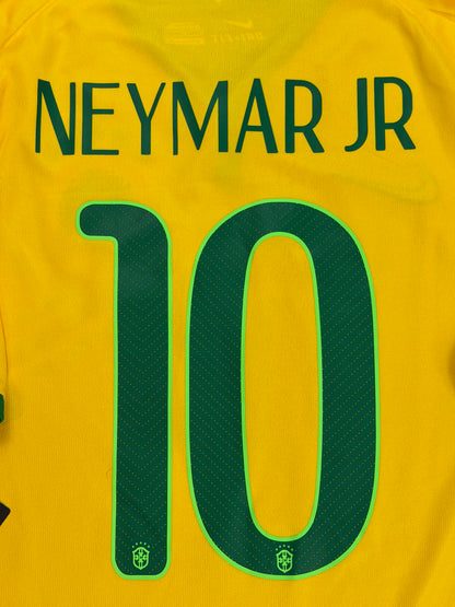 Brazil 2014 Neymar Home Jersey