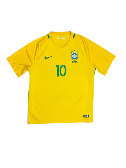 Brazil 2016 Neymar Home Jersey