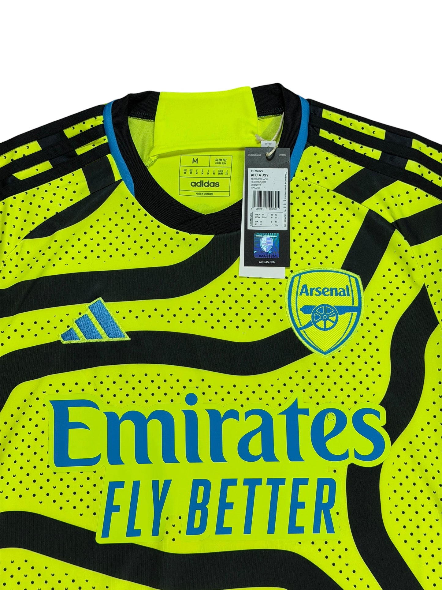 Arsenal 2023/24 Rice Away Jersey