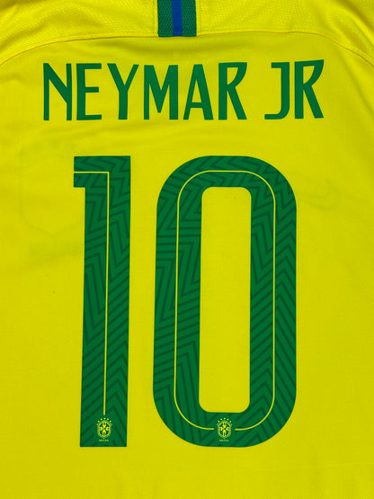 Brazil 2018 Neymar Home Jersey