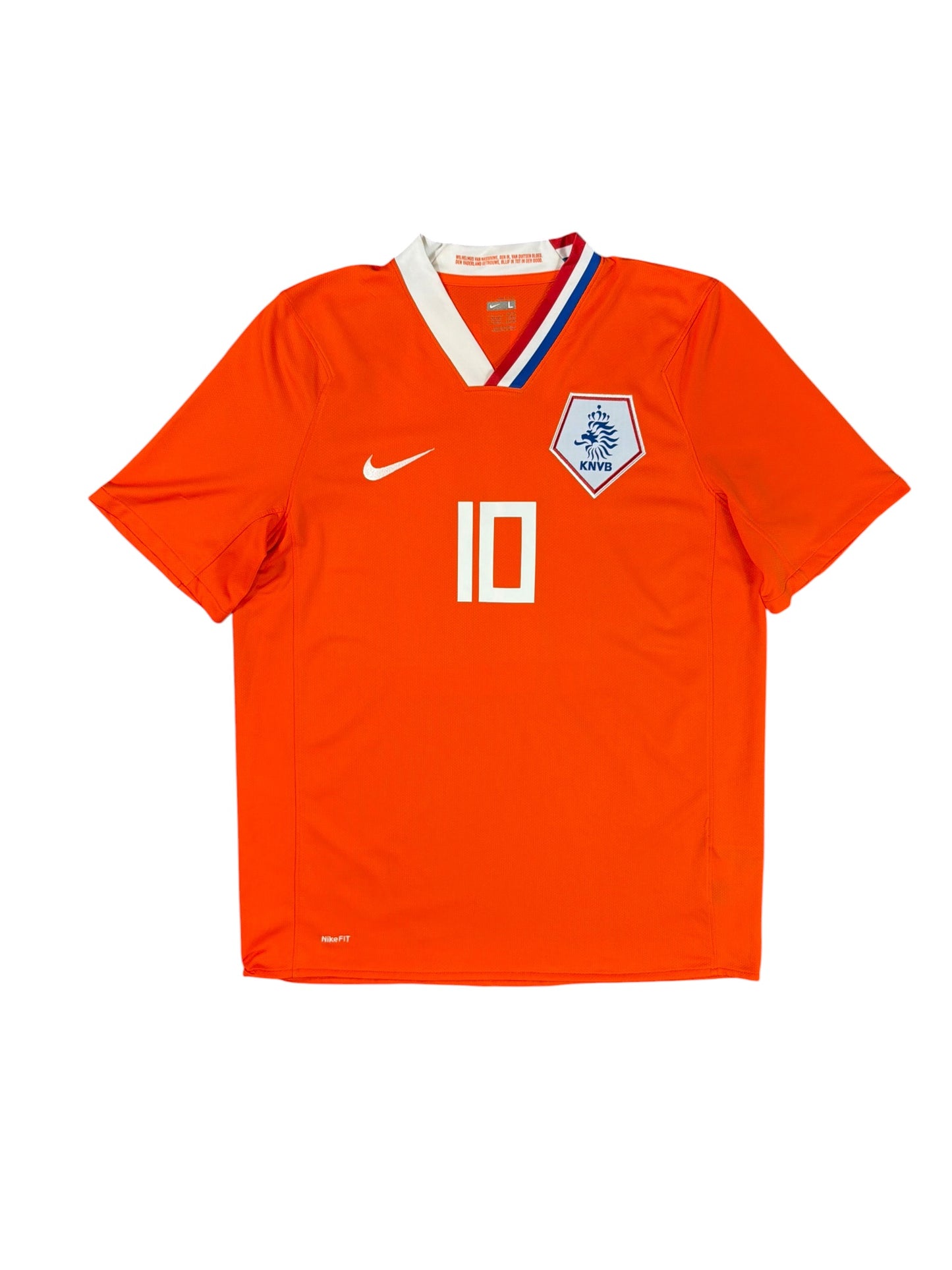Netherlands 2008 Sneijder Home Jersey