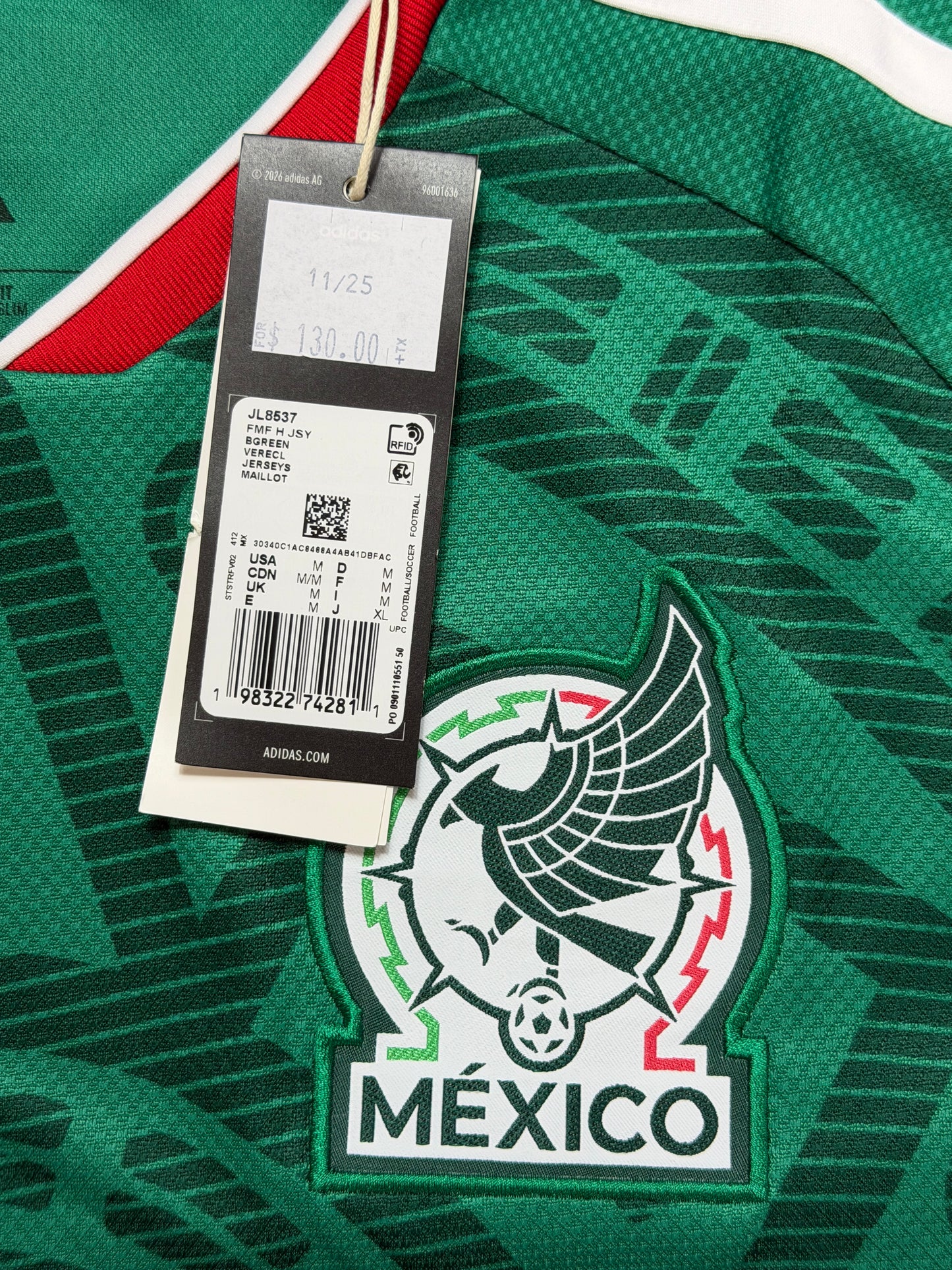 Mexico 2026 Home Jersey