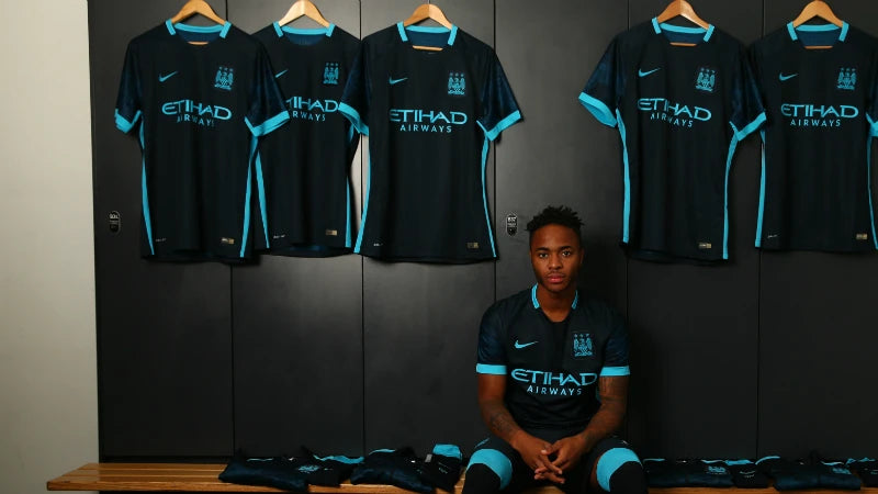 Manchester City 2015/16 Away Jersey (Player Issue)