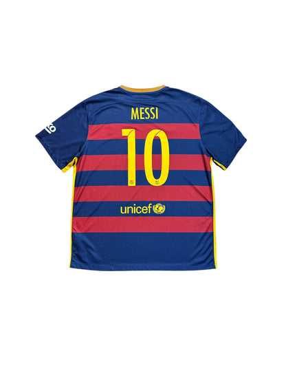 Barcelona 2015 Messi Home Jersey