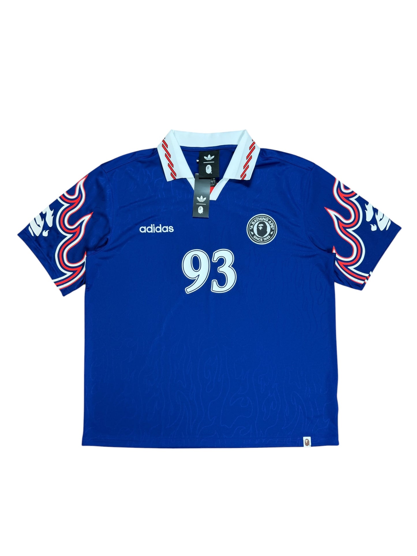 Bape x Adidas Flames Jersey