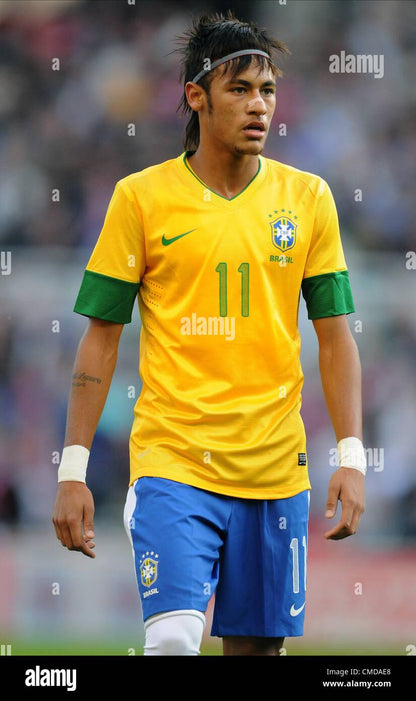 Brazil 2012/13 Neymar Home Jersey
