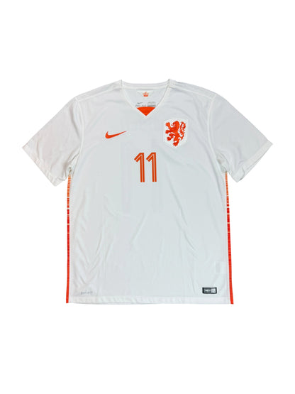 Netherlands 2015/16 Robben Jersey