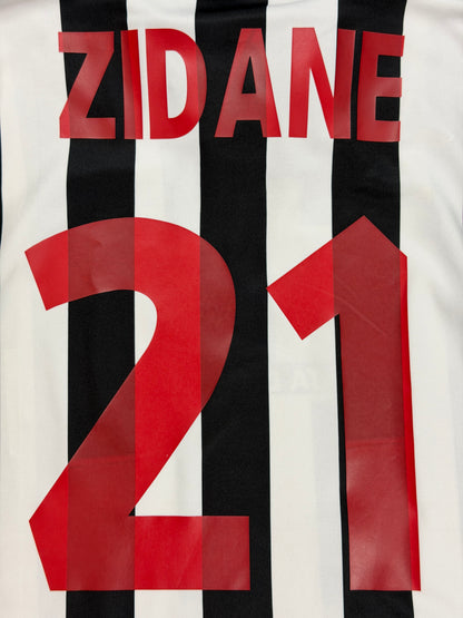 Juventus 1998/99 Zidane Long Sleeve Home Jersey