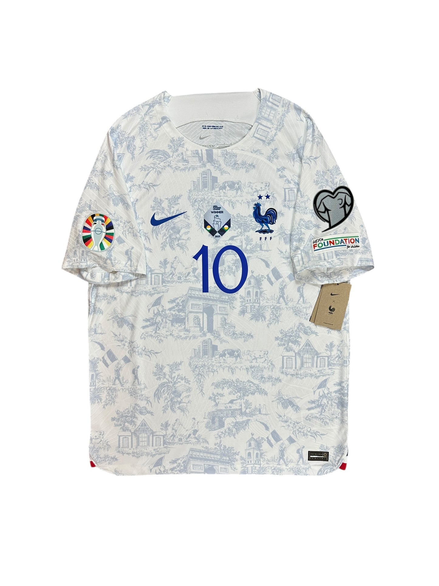 France 2022/23 Mbappe Away Jersey (Player Version)
