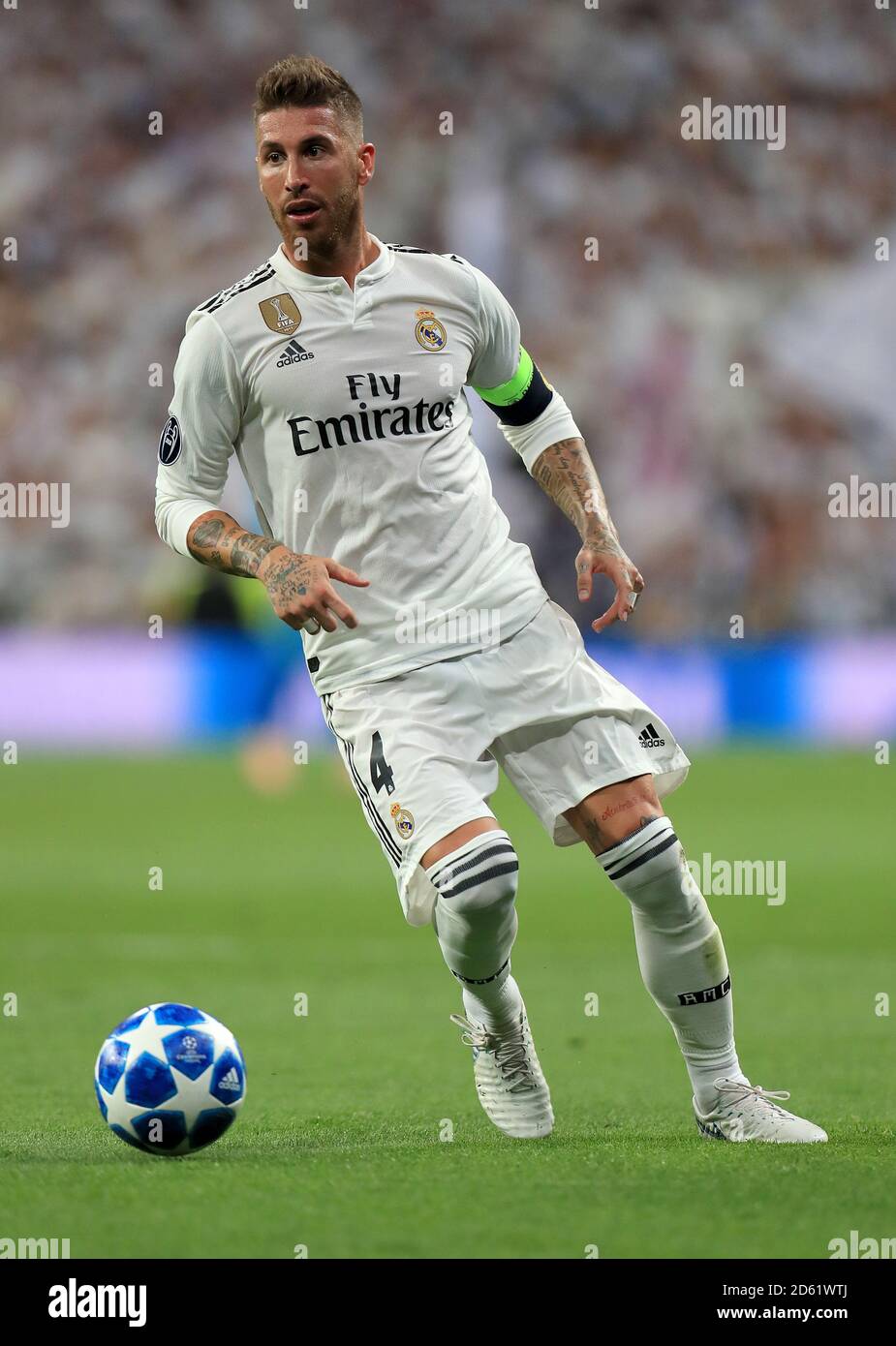 Real Madrid 2018/19 Sergio Ramos Home Jersey (Player Version)