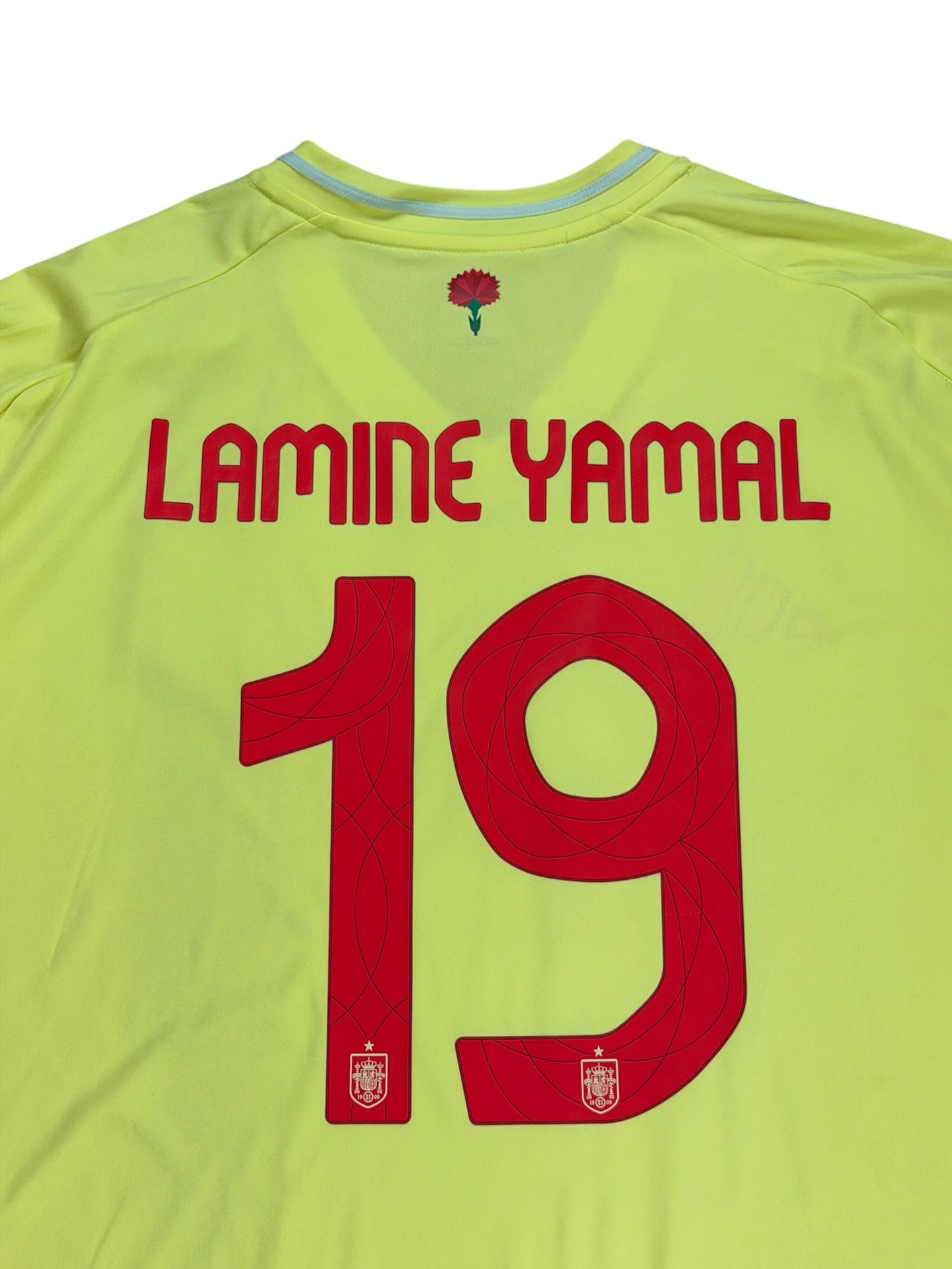 Spain 2024 Lamine Yamal Away Jersey