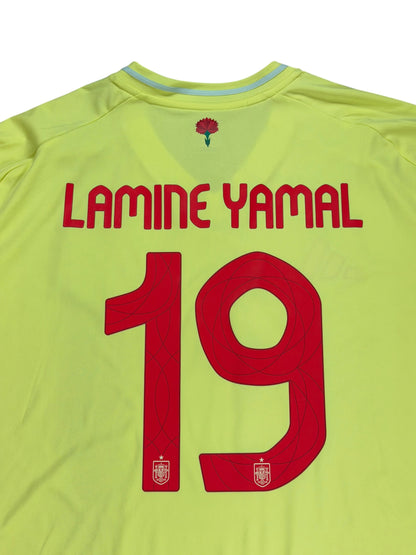 Spain 2024 Lamine Yamal Away Jersey