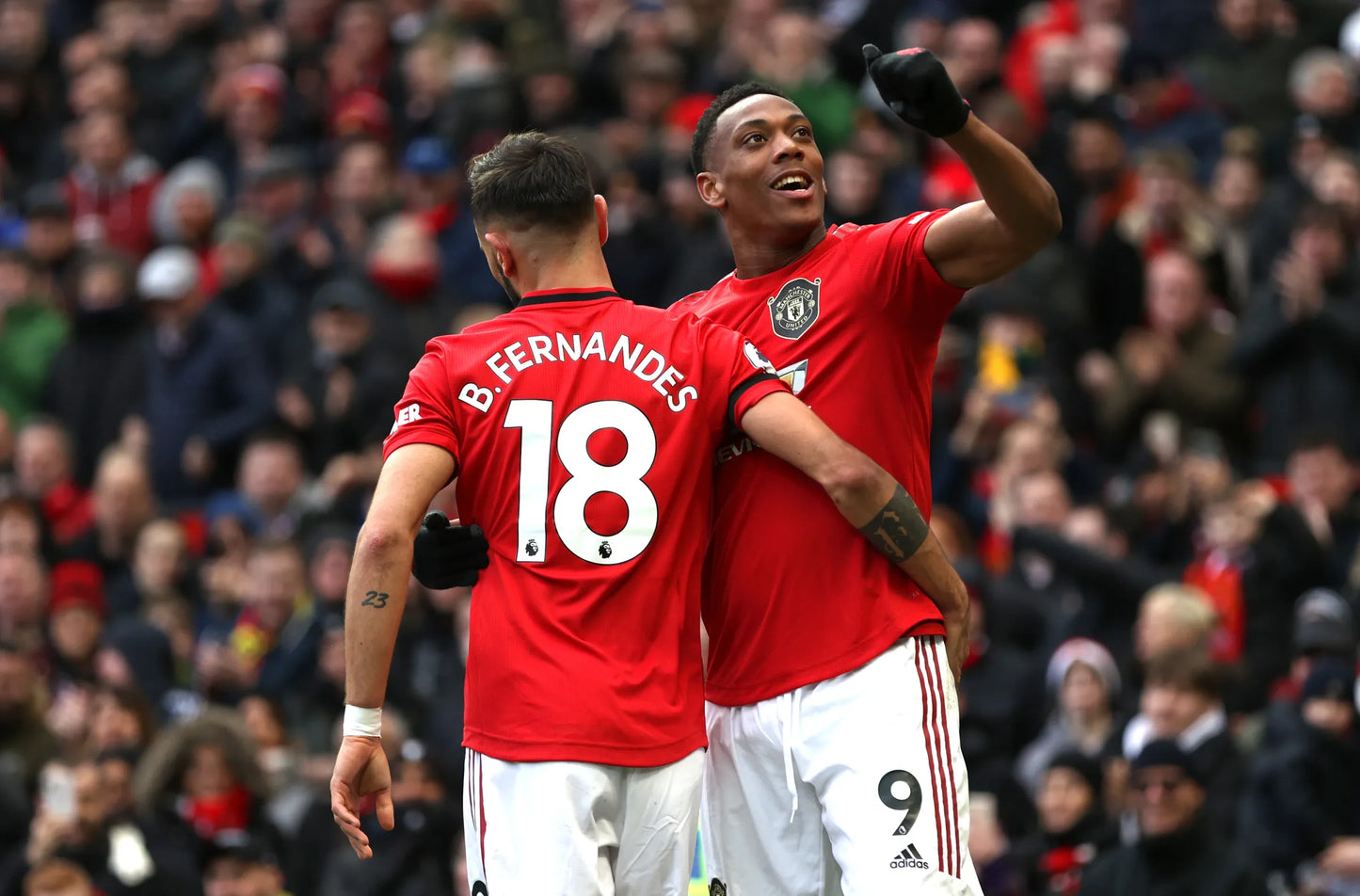 Manchester United 2019/20 Bruno Fernandes Home Jersey
