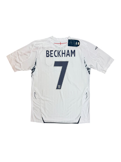 England 2007/09 Beckham Home Jersey