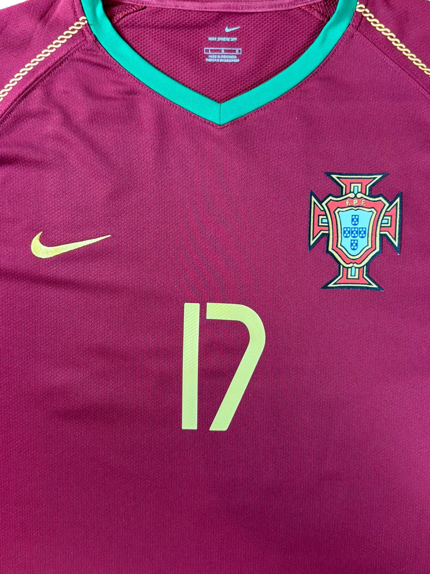 Portugal 2006 Cristiano Ronaldo Home Jersey