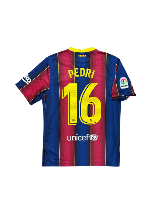 Barcelona 2020/21 Pedri Home Jersey