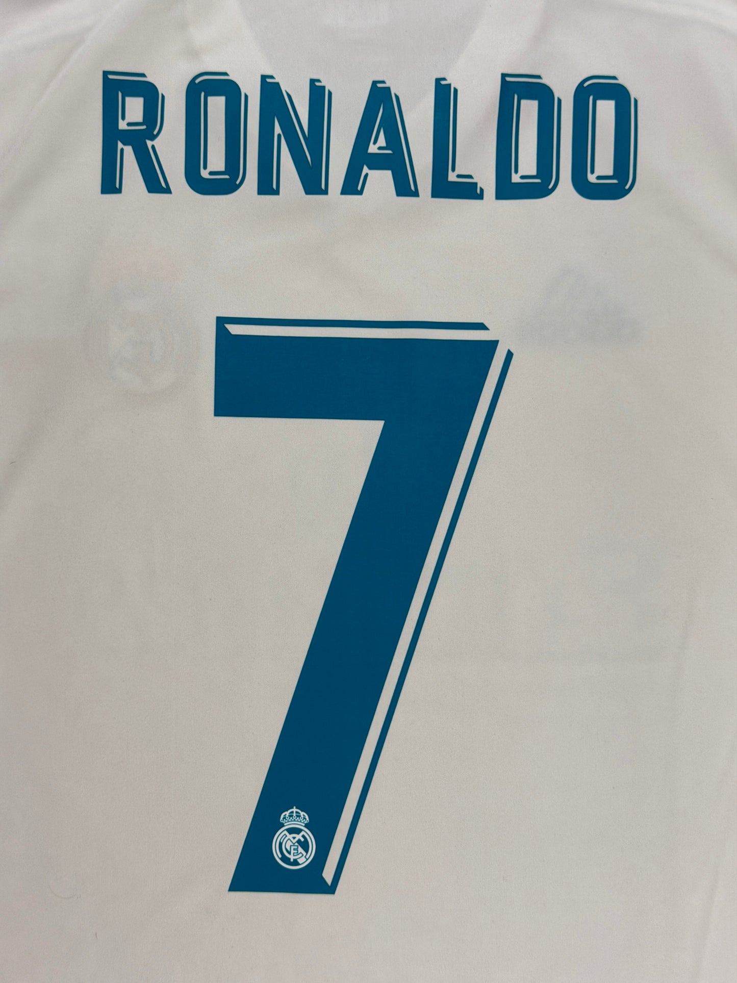 Real Madrid 2017/18 Cristiano Ronaldo Home Jersey